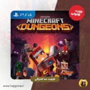 اکانت قانونی بازی Minecraft Dungeons برای PS4