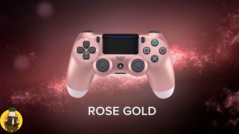 دسته PS4 رزگلد DualShock 4 Rose Gold