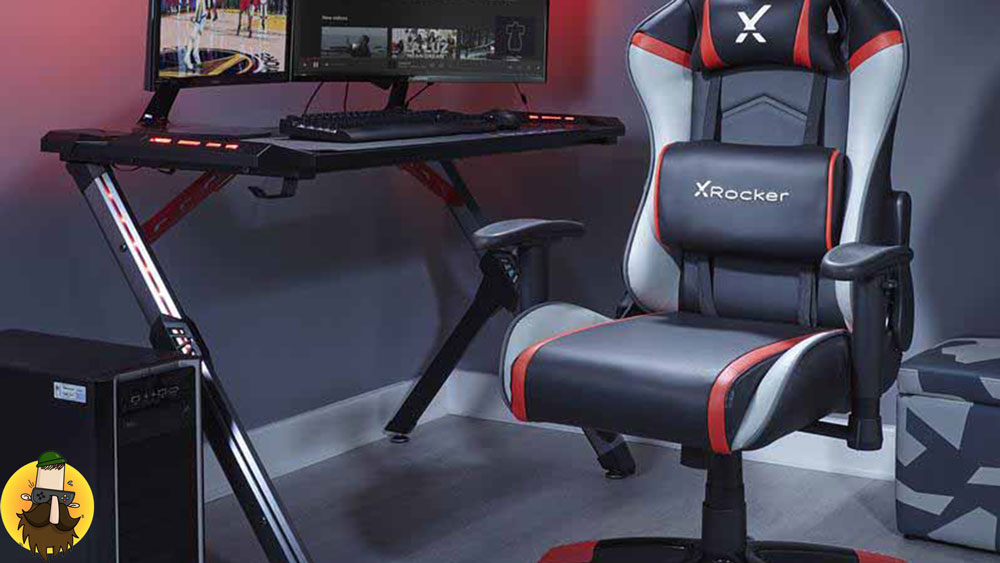 صندلی گیمینگ X Rocker | مد قرمز Agility JR eSports X Rocker Gaming Chair for Juniors – Red