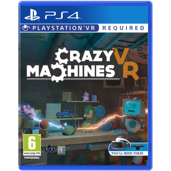 دیسک بازی Crazy Machines VR | مخصوص PSVR