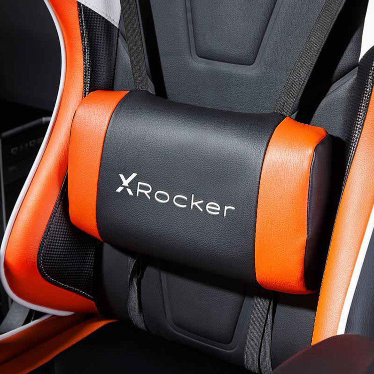 orange x rocker gaming chair