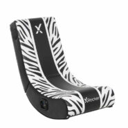 صندلی گیمینگ X Rocker | مدل Animal Rocker 2.0 Bluetooth – Zebra