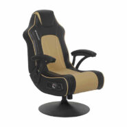 صندلی گیمینگ X Rocker طلایی NEW! Torque+ 2.1 Dual Gaming Chair – Gold