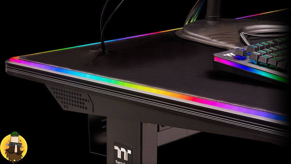 میز گیمنیگ Thermaltake Tt Gaming level 20 RGB battlestation | همراه با نورپردازی RGB