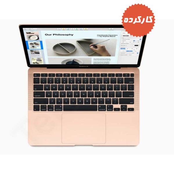 لپ تاپ استوک اپل مدل MacBook Air 13 (2020)-MGNE3 با سایکل 22