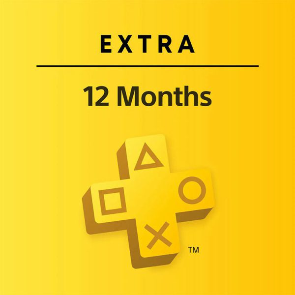 پلی استیشن پلاس یک ساله آمریکا PlayStation Plus Extra USA 12 Months