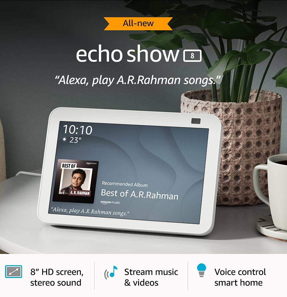 دستیار صوتی آمازون مدل Echo Show 8