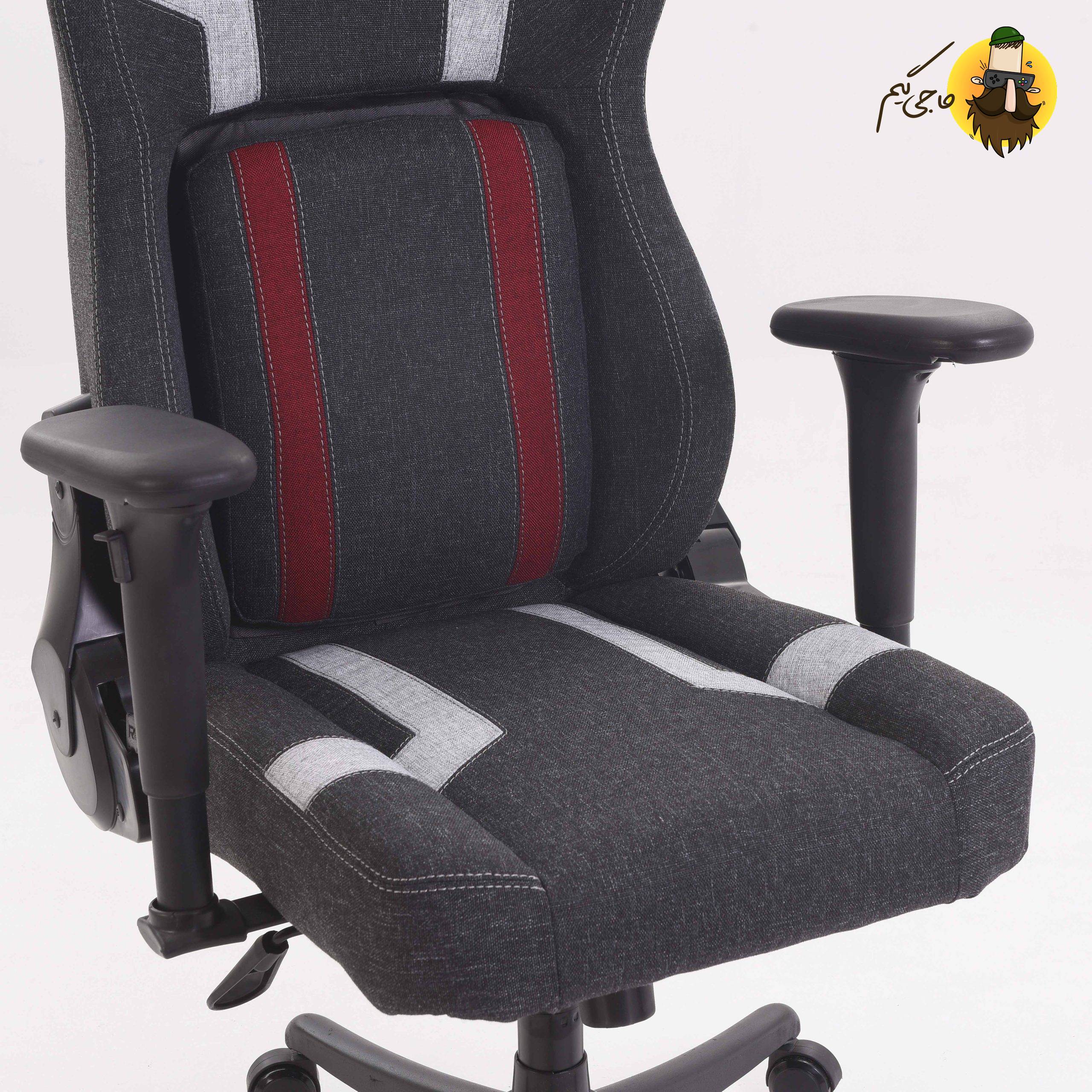 صندلی رنزو داینامیک Dynamic FABRIC Red-1 (1)
